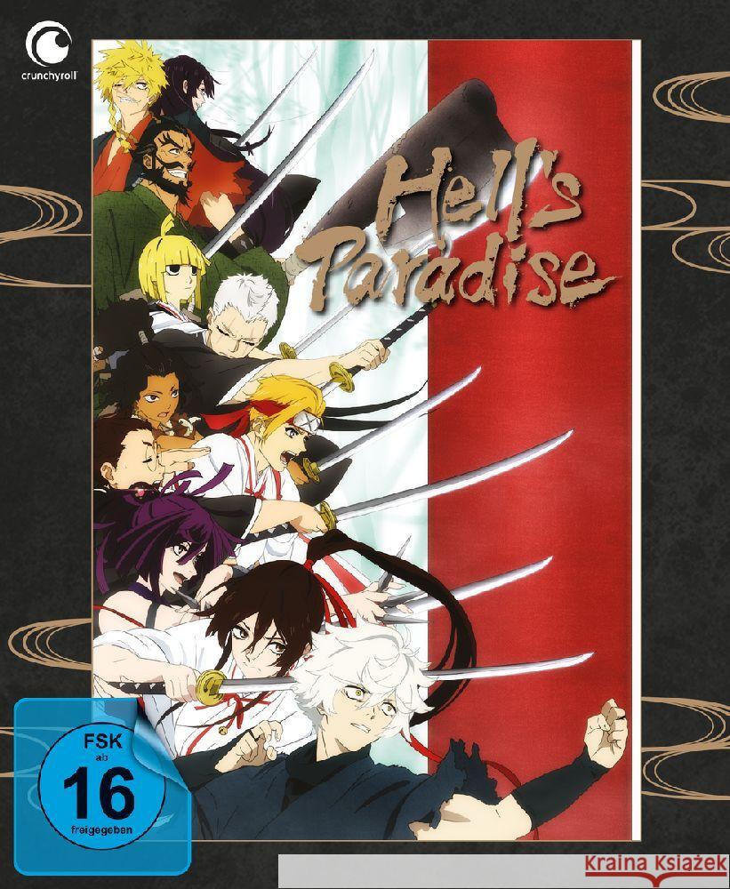 Hell's Paradise. Staffel.1.1, 2 DVD (Limited Edition mit Sammelschuber)  7630017534903 Crunchyroll - książka