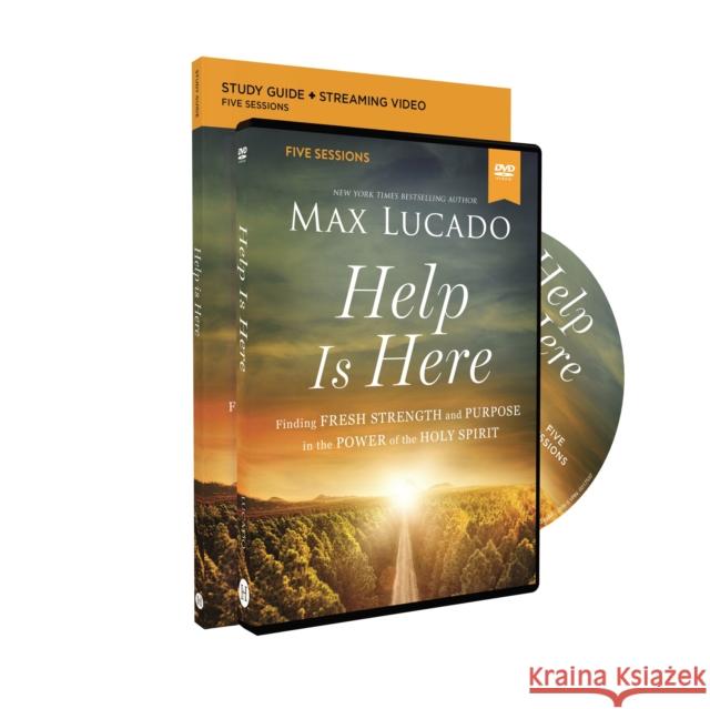 Help Is Here Study Guide with DVD: Face the Challenge of Today with the Strength and Hope of the Spirit Max Lucado 9780310133094 Thomas Nelson Publishers - książka