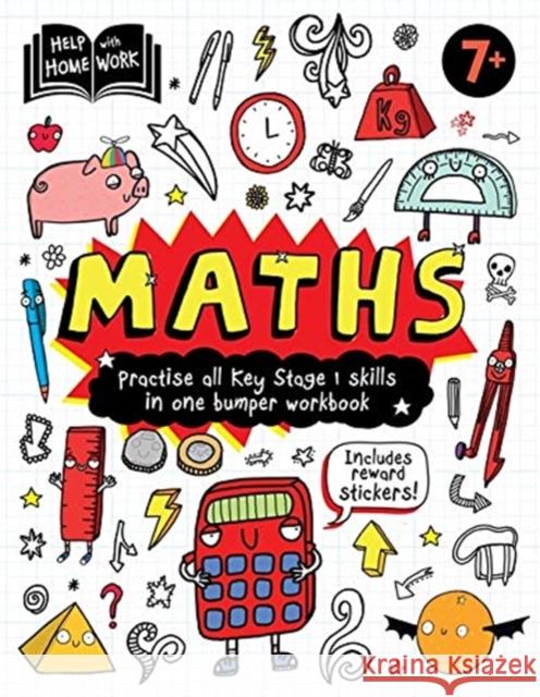 Help With Homework: 7+ Maths Autumn Publishing 9781789051216 Igloo Books Ltd - książka