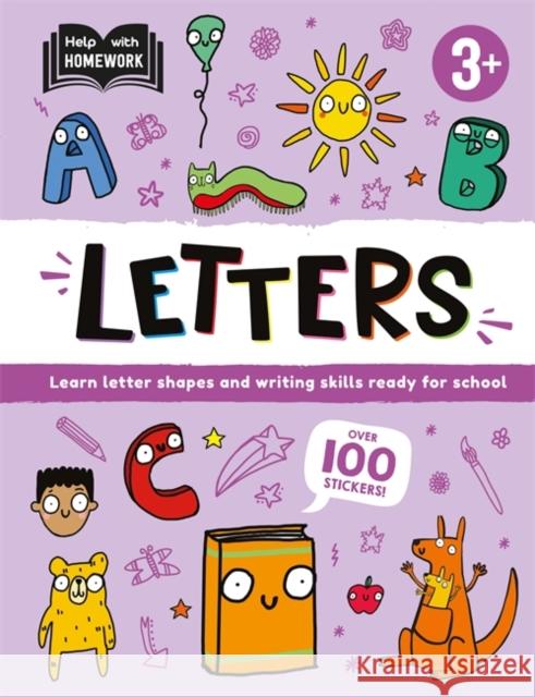 Help With Homework: Age 3+ Letters Autumn Publishing 9781837950850 Bonnier Books Ltd - książka