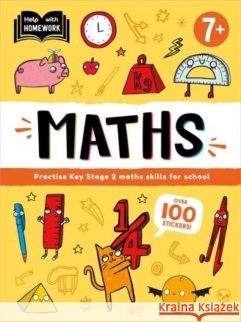 Help With Homework: Age 7+ Maths Autumn Publishing 9781837950737 Bonnier Books Ltd - książka