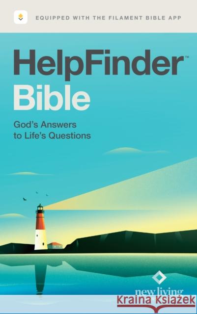 HelpFinder Bible NLT, Filament Enabled (Softcover, Red Letter) New Living Translation 9798400506963 Tyndale House Publishers - książka