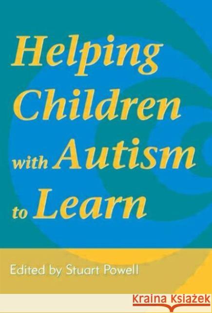Helping Children with Autism to Learn   9781853466373  - książka