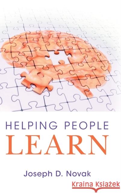 Helping People Learn Joseph D. Novak 9781108470896 Cambridge University Press - książka