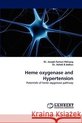 Heme Oxygenase and Hypertension Dr Joseph Fomusi Ndisang, Ashok B Jadhav, Dr, Dr Ashok B Jadhav 9783838385624 LAP Lambert Academic Publishing - książka