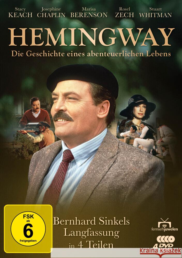 Hemingway - Der legendäre ZDF-Vierteiler, 4 DVD  4042564253870 Fernsehjuwelen - książka