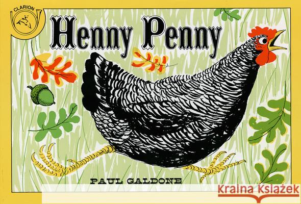 Henny Penny Paul Galdone 9780899192253 Clarion Books - książka