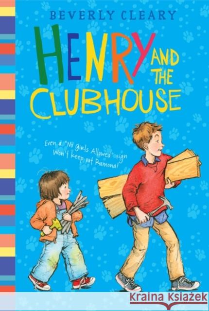 Henry and the Clubhouse Beverly Cleary Louis Darling 9780380709151 HarperTrophy - książka