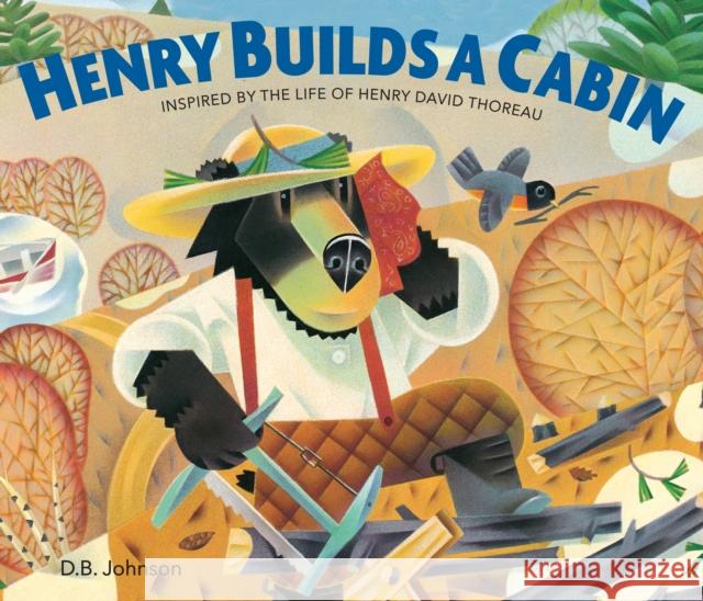 Henry Builds a Cabin D. B. Johnson 9780358112020 Houghton Mifflin - książka