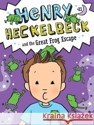 Henry Heckelbeck and the Great Frog Escape Wanda Coven Priscilla Burris 9781665933704 Little Simon - książka