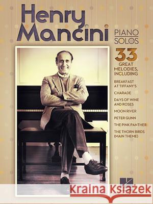 Henry Mancini Piano Solos Henry Mancini 9781458418289 Hal Leonard Corporation - książka