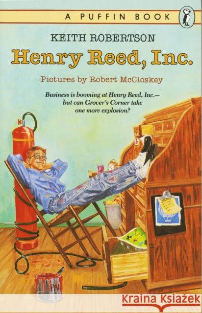 Henry Reed, Inc. Keith Robertson Robert McCloskey 9780140341447 Puffin Books - książka