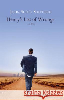 Henry'S List of Wrongs Shepherd 9780743466257 Simon & Schuster - książka