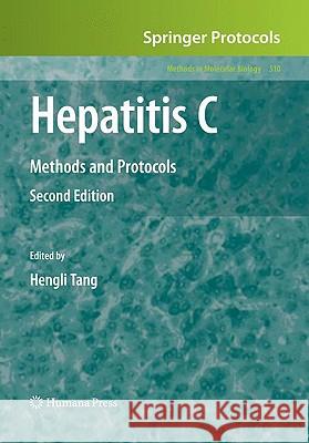 Hepatitis C: Methods and Protocols Tang, Hengli 9781588299703 Humana Press - książka