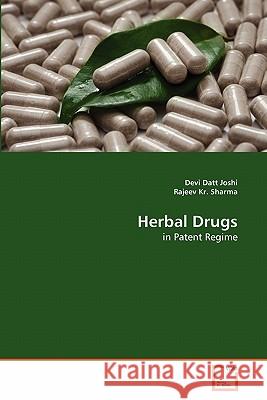 Herbal Drugs Devi Datt Joshi Rajeev K 9783639321821 VDM Verlag - książka