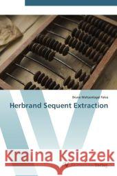 Herbrand Sequent Extraction Woltzenlogel Paleo, Bruno 9783639436808 AV Akademikerverlag - książka