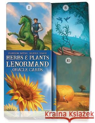 Herbs and Plants Lenormand Oracle Cards Floreana Nativo Valeria Casale 9780738776002 Llewellyn Publications - książka