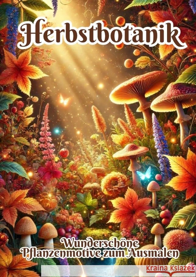 Herbstbotanik: Wundersch?ne Pflanzenmotive zum Ausmalen Fabian Kluge 9783384326928 Tredition Gmbh - książka