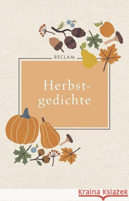 Herbstgedichte  9783150112410 Reclam, Ditzingen - książka