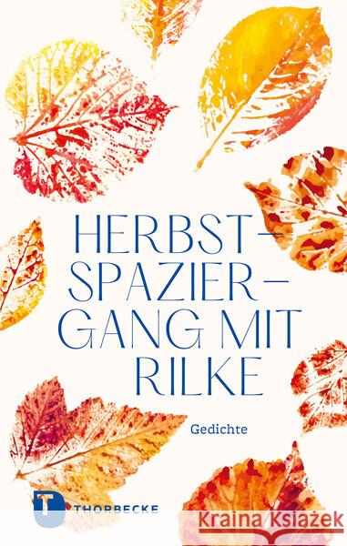 Herbstspaziergang mit Rilke  9783799515887 Thorbecke - książka