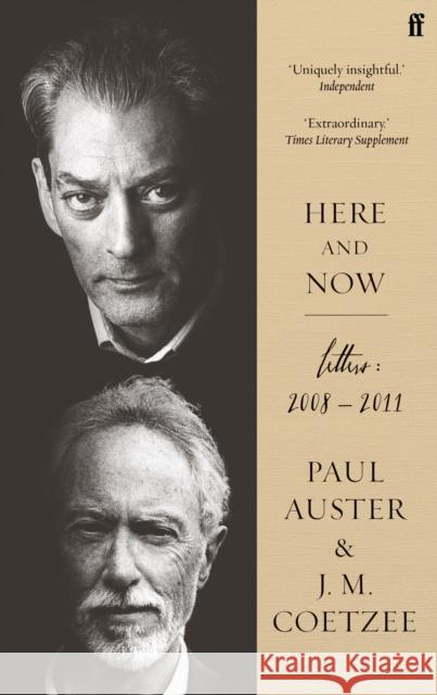 Here and Now Paul Auster 9780571373925 Faber & Faber - książka