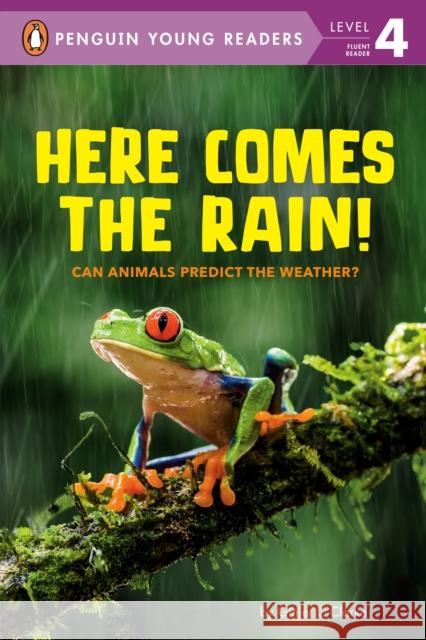 Here Comes the Rain!: Can Animals Predict the Weather? Ginjer L. Clarke 9780593383995 Penguin Young Readers Group - książka