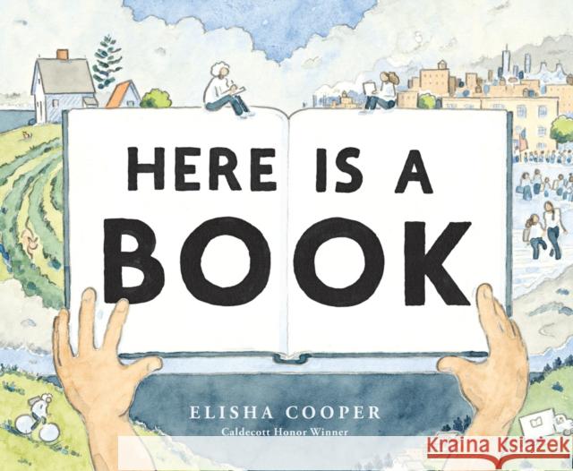 Here Is a Book: A Picture Book Elisha Cooper 9781419766756 Abrams Books for Young Readers - książka