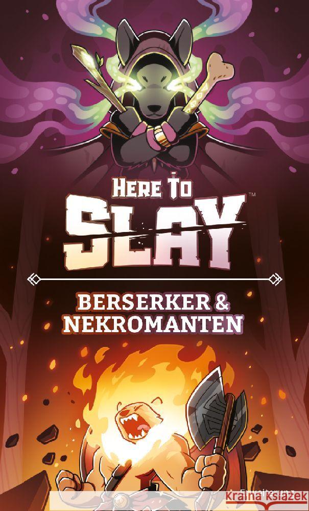 Here to Slay - Berserker & Nekromanten Badie, Ramy 3558380118633 Unstable Games - książka