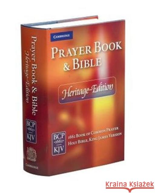 Heritage Edition Prayer Book and Bible, CPKJ421  9781107032682 Cambridge University Press - książka