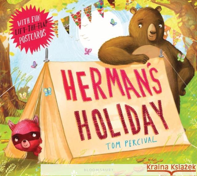 Herman's Holiday Tom Percival 9781408852088 Bloomsbury Childrens Books - książka