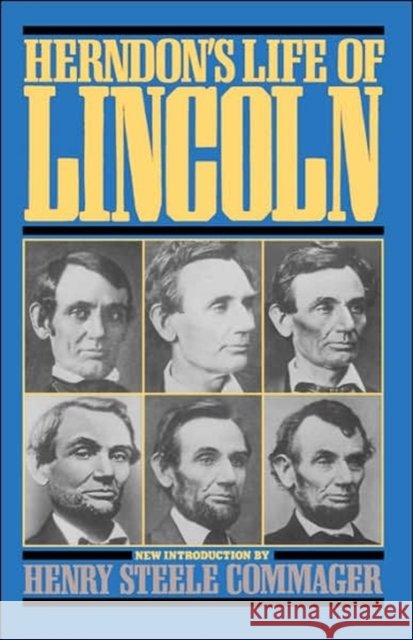 Herndon's Life of Lincoln Herndon, William Henry 9780306801952 Da Capo Press - książka