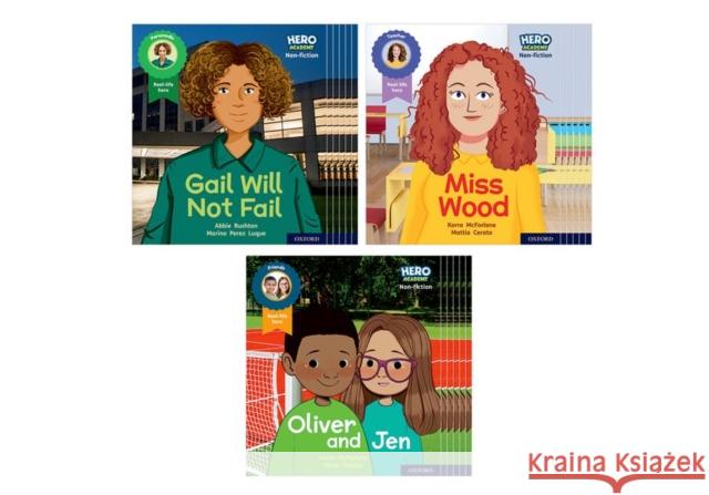 Hero Academy Non-fiction: Oxford Level 3, Yellow Book Band: Class Pack Karra McFarlane Abbie Rushton Various 9781382014014 Oxford University Press - książka