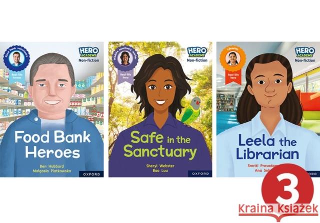 Hero Academy Non-fiction: Oxford Reading Level 9, Book Band Gold: Class Pack Webster 9781382029582  - książka