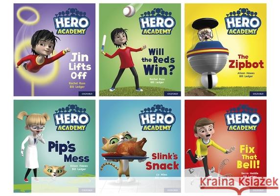 Hero Academy: Oxford Level 2, Red Book Band: Mixed pack Bill Ledger   9780198415954 Oxford University Press - książka