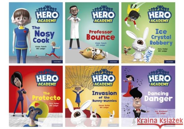 Hero Academy: Oxford Level 6, Orange Book Band: Mixed pack Bill Ledger   9780198416272 Oxford University Press - książka