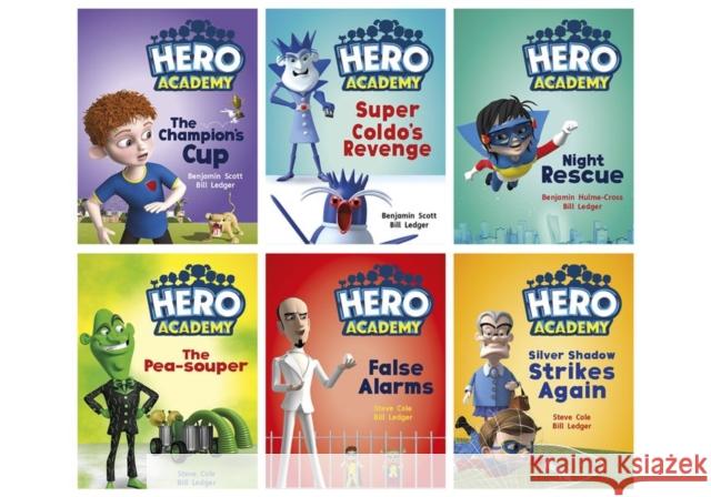 Hero Academy: Oxford Level 9, Gold Book Band: Mixed pack Bill Ledger   9780198416517 Oxford University Press - książka