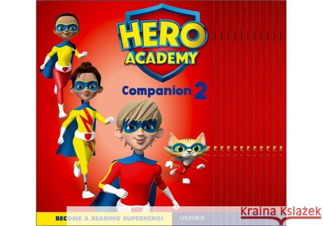 Hero Academy: Oxford Levels 7-12, Turquoise-Lime+ Book Bands: Companion 2 Class Pack Bill Ledger   9780198416852 Oxford University Press - książka