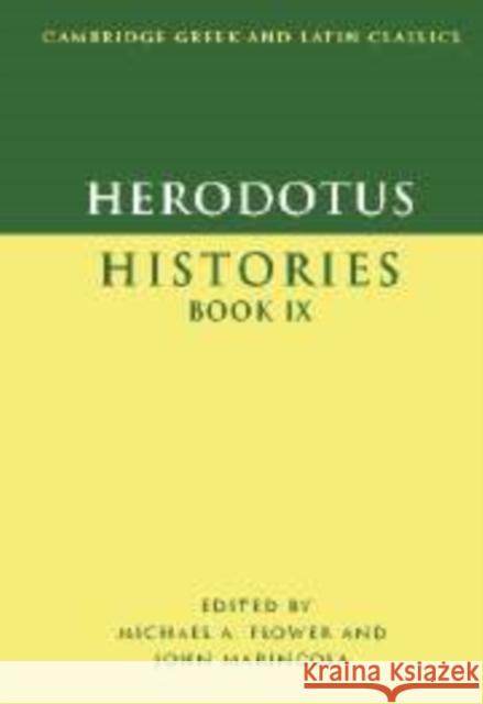 Herodotus: Histories Book IX Herodotus 9780521593687 CAMBRIDGE UNIVERSITY PRESS - książka