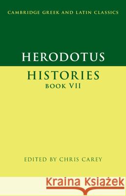 Herodotus: Histories Book VII Herodotus 9780521474153 Cambridge University Press - książka