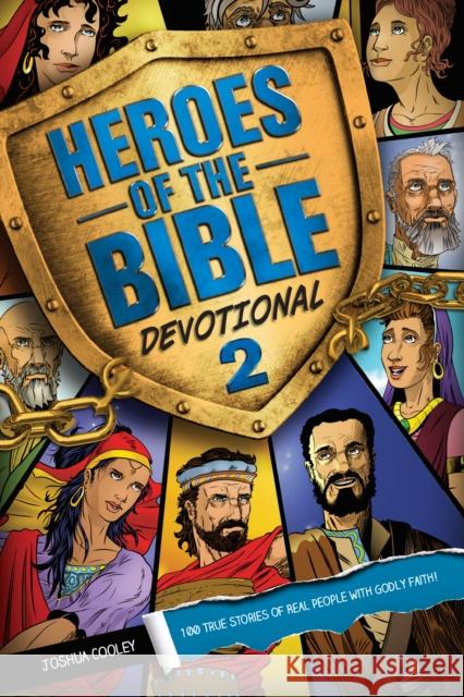 Heroes of the Bible Devotional 2 Joshua Cooley 9781496490582 Tyndale House Publishers - książka