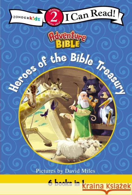 Heroes of the Bible Treasury: Level 2 Miles, David 9780310750963 Zonderkidz - książka