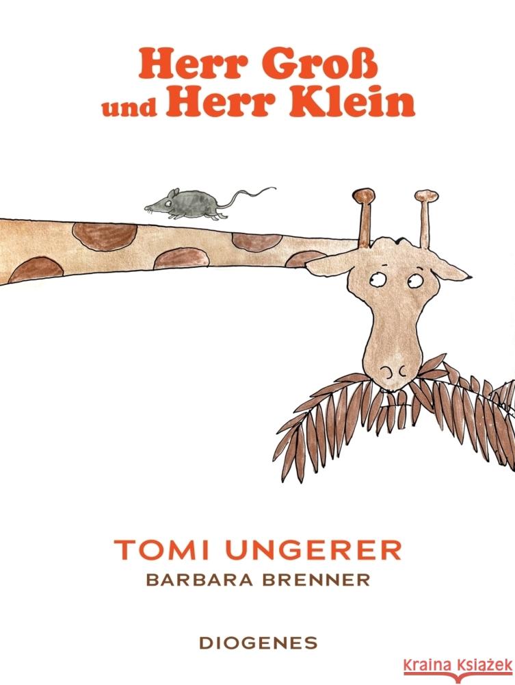 Herr Groß und Herr Klein Ungerer, Tomi, Brenner, Barbara 9783257013245 Diogenes - książka