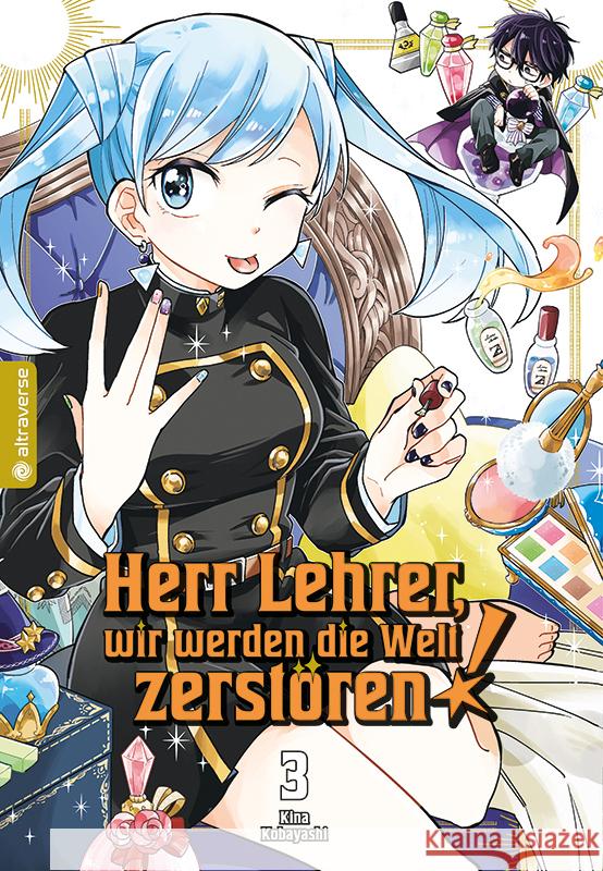 Herr Lehrer, wir werden die Welt zerstören! 03 Kobayashi, Kina 9783753929057 Altraverse - książka