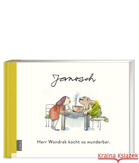 Herr Wondrak kocht so wunderbar. Janosch 9783898838825 ZS Zabert und Sandmann - książka