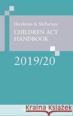 Hershman and McFarlane: Children Act Handbook 2019/20 Andrew McFarlane   9781526511676 Bloomsbury Professional - książka