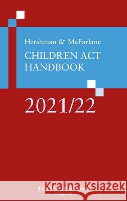 Hershman and McFarlane: Children ACT Handbook 2021/22 Andrew McFarlane 9781526521613 Tottel Publishing - książka