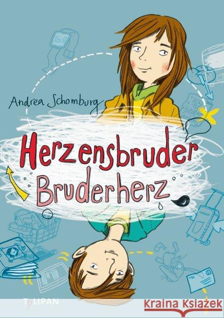 Herzensbruder, Bruderherz Schomburg, Andrea 9783864294181 Tulipan - książka