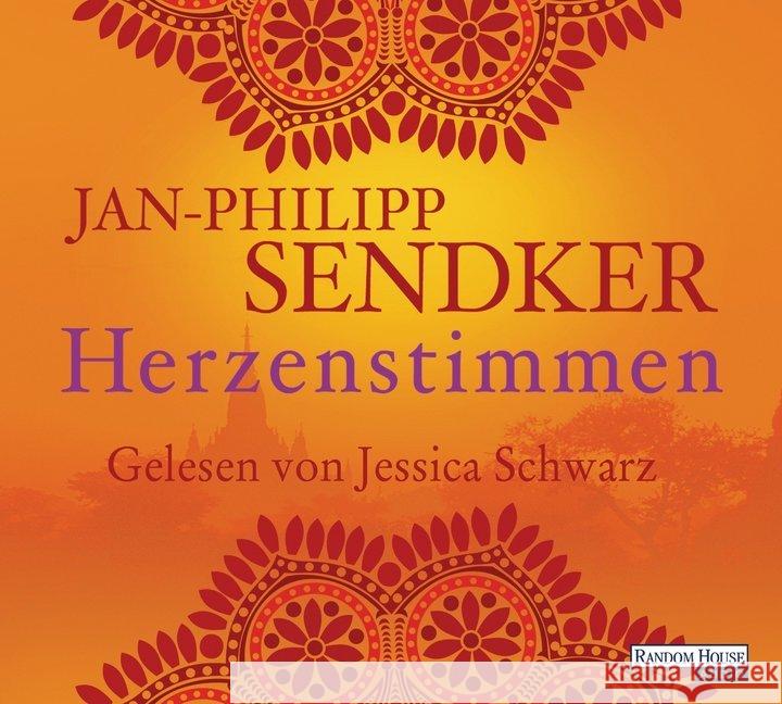 Herzenstimmen, 5 Audio-CDs : Gekürzte Lesung Sendker, Jan-Philipp 9783837115642 Random House Audio - książka