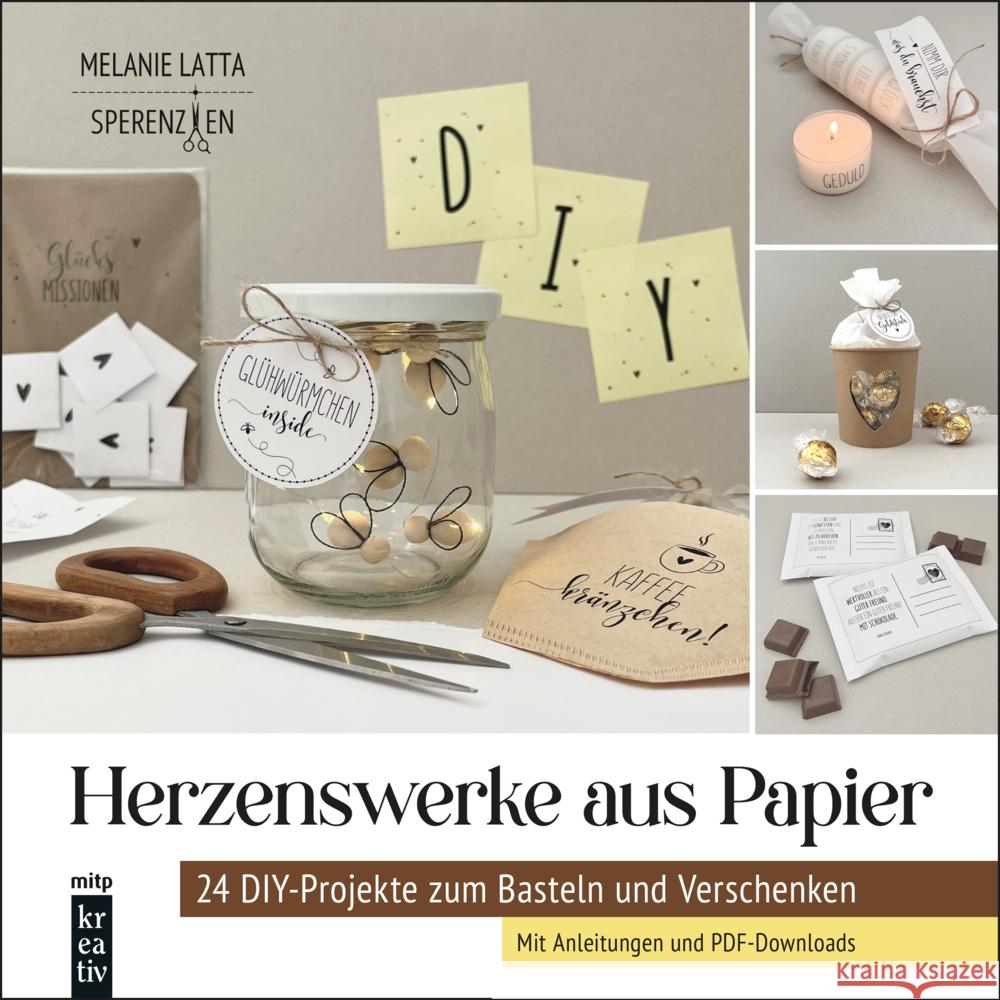 Herzenswerke aus Papier Latta, Melanie 9783747508411 MITP - książka