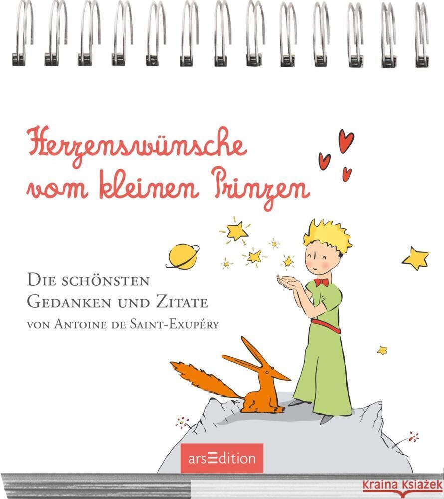 Herzenswünsche vom kleinen Prinzen Saint-Exupéry, Antoine de 9783845853079 ars edition - książka